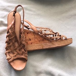 Prada Shoes - Prada Wedged Heels - Cork Prada Shoes - Prada Wedged Heels - Cork
